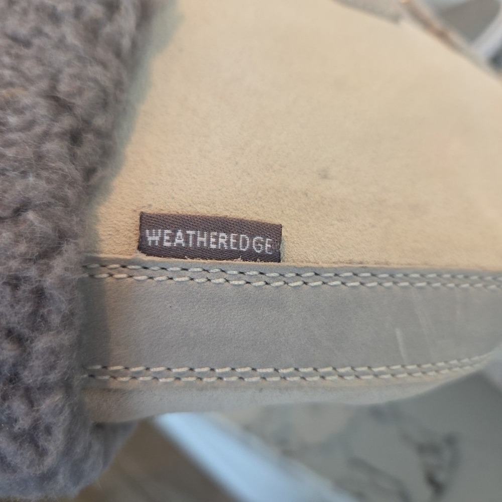 Eddie Bauer Women's Hunt Pac Thermafill Winter Boots Fur Suede Beige Size 7 - Picture 4 of 16
